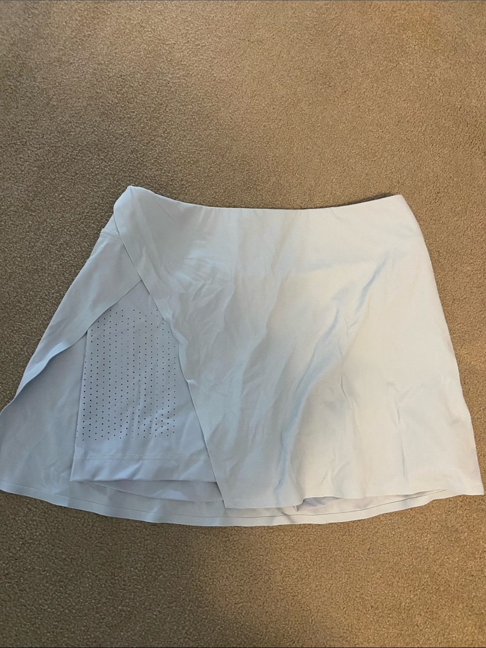 Lululemon Lightweight light Blue Athletic Skort with Built-In Shorts